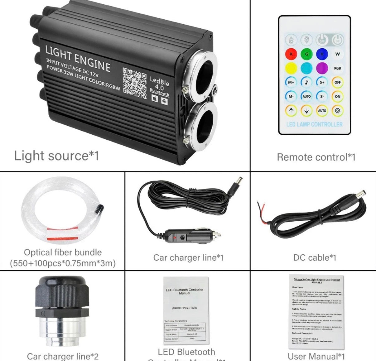 500pc starlight headliner kit